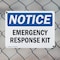 Signmission Emergency Response Kit, 14 in W x Rectangle, Plastic OS-2PACK-NS-P-1014-L-15581 - alternate 3
